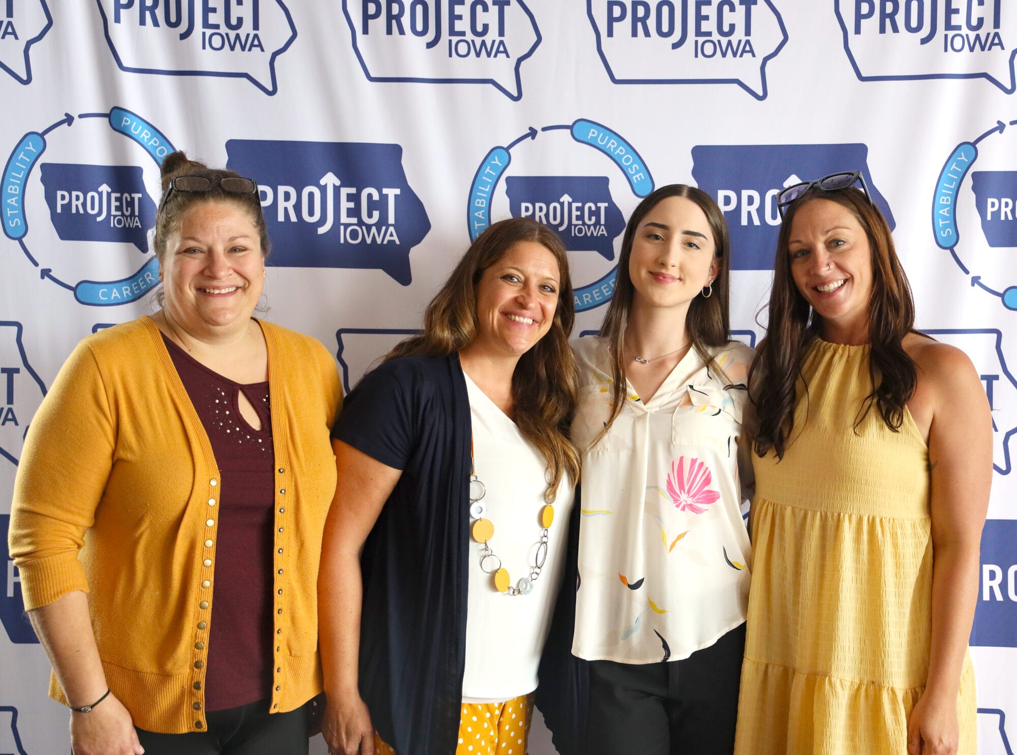 Brooklyn, her mom, and aunts