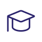 Graduation cap icon